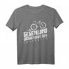 Gegenwind Formt Den Charakter Fahrradfahrer T-Shirt – Lustiges Geschenk für Mountainbiker, Rennradfahrer & BMX-Fans