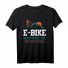 E-Bike Berg oder Tal ist mir egal T-Shirt – Perfektes Geschenk für E-Biker und Fahrradliebhaber zu Geburtstag & Weihnachten