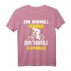 Downhill T-Shirt mit Fahrrad Spruch – Lustiges Mountainbike Motiv, Perfektes Geschenk für Radfahrer, Männer, Frauen & Kinder