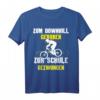 Downhill T-Shirt mit Fahrrad Spruch – Lustiges Mountainbike Motiv, Perfektes Geschenk für Radfahrer, Männer, Frauen & Kinder