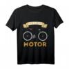 Ich Bin Der Motor Fahrrad Opa T-Shirt – Lustiges Geschenk für Radfahrer, Biker & Rentner zum Vatertag & Geburtstag