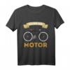 Ich Bin Der Motor Fahrrad Opa T-Shirt – Lustiges Geschenk für Radfahrer, Biker & Rentner zum Vatertag & Geburtstag