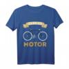Ich Bin Der Motor Fahrrad Opa T-Shirt – Lustiges Geschenk für Radfahrer, Biker & Rentner zum Vatertag & Geburtstag