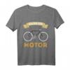 Ich Bin Der Motor Fahrrad Opa T-Shirt – Lustiges Geschenk für Radfahrer, Biker & Rentner zum Vatertag & Geburtstag