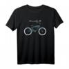 Powered by Me Fahrrad T-Shirt – Retro Fahrrad Design für Radfahrer, Radsportler & Fahrradliebhaber, das perfekte Geschenk für stilvolles Radfahren