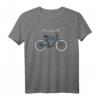 Powered by Me Fahrrad T-Shirt – Retro Fahrrad Design für Radfahrer, Radsportler & Fahrradliebhaber, das perfekte Geschenk für stilvolles Radfahren