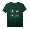 Lustiges Männertagsgeschenk für Männer - Fahrrad & Grill T-Shirt für Vatertag, Herrentag & Geburtstagsfeier