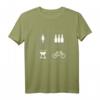Lustiges Männertagsgeschenk für Männer - Fahrrad & Grill T-Shirt für Vatertag, Herrentag & Geburtstagsfeier