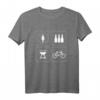 Lustiges Männertagsgeschenk für Männer - Fahrrad & Grill T-Shirt für Vatertag, Herrentag & Geburtstagsfeier