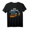 Unterschätze niemals einen alten Mann mit Fahrrad Geschenk T-Shirt - Perfekt für Radfahrer, Rentner und Ruheständler