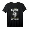 Herren Fahrrad T-Shirt mit Spruch 'Echte Männer brauchen keine Motoren' – Lustiges Geschenk für Radfahrer, Väter & Opas zum Vatertag, Geburtstag, Ostern & Weihnachten