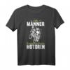 Herren Fahrrad T-Shirt mit Spruch 'Echte Männer brauchen keine Motoren' – Lustiges Geschenk für Radfahrer, Väter & Opas zum Vatertag, Geburtstag, Ostern & Weihnachten