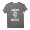Herren Fahrrad T-Shirt mit Spruch 'Echte Männer brauchen keine Motoren' – Lustiges Geschenk für Radfahrer, Väter & Opas zum Vatertag, Geburtstag, Ostern & Weihnachten