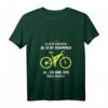 Damen E-Bike Ich habe Dich Überholt T-Shirt mit V-Ausschnitt – Lustiges Fahrrad Spruch Geschenk für Biker & Radsportfans