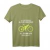 Damen E-Bike Ich habe Dich Überholt T-Shirt mit V-Ausschnitt – Lustiges Fahrrad Spruch Geschenk für Biker & Radsportfans