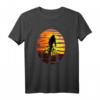 Trendiges Fahrrad-Sonnenuntergang T-Shirt für Radfahrer und Triathleten – Das perfekte Geschenk für Fahrradliebhaber