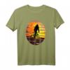 Trendiges Fahrrad-Sonnenuntergang T-Shirt für Radfahrer und Triathleten – Das perfekte Geschenk für Fahrradliebhaber