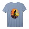 Trendiges Fahrrad-Sonnenuntergang T-Shirt für Radfahrer und Triathleten – Das perfekte Geschenk für Fahrradliebhaber