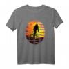 Trendiges Fahrrad-Sonnenuntergang T-Shirt für Radfahrer und Triathleten – Das perfekte Geschenk für Fahrradliebhaber
