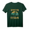 Kondition statt Strom - Lustiges Fahrrad T-Shirt für Radfahrer, Mountainbike, Rennrad & mehr, ideales Geschenk für Sportbegeisterte