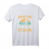 Kondition statt Strom - Lustiges Fahrrad T-Shirt für Radfahrer, Mountainbike, Rennrad & mehr, ideales Geschenk für Sportbegeisterte