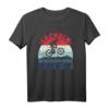 Lächeln statt Hecheln Fahrrad Bike eMTB Lustiges T-Shirt – Witziges Geschenk für E-Bike Fans, Mountainbiker & Radsportliebhaber