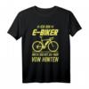 Herren T-Shirt E-Bike Fahrrad E-Bike Elektrofahrrad Spruch - Lustiges Geschenk für E-Biker & Fahrradfans, ideal zum Geburtstag & Weihnachten