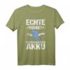 Lustiger Radfahrer Spruch Männer T-Shirt - Kein Akku Fahrrad Motiv für Radsportliebhaber, Mountainbike & Rennrad Fans