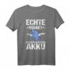 Lustiger Radfahrer Spruch Männer T-Shirt - Kein Akku Fahrrad Motiv für Radsportliebhaber, Mountainbike & Rennrad Fans