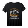 Herren Unterschätze niemals einen Rentner mit einem Fahrrad - Fahrrad T-Shirt als Geschenk zum Geburtstag, Ruhestand & Weihnachten für Radfahrer und Rentner