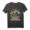 Herren Unterschätze niemals einen Rentner mit einem Fahrrad - Fahrrad T-Shirt als Geschenk zum Geburtstag, Ruhestand & Weihnachten für Radfahrer und Rentner