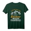 Herren Unterschätze niemals einen Rentner mit einem Fahrrad - Fahrrad T-Shirt als Geschenk zum Geburtstag, Ruhestand & Weihnachten für Radfahrer und Rentner