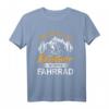 Herren Unterschätze niemals einen Rentner mit einem Fahrrad - Fahrrad T-Shirt als Geschenk zum Geburtstag, Ruhestand & Weihnachten für Radfahrer und Rentner