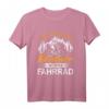 Herren Unterschätze niemals einen Rentner mit einem Fahrrad - Fahrrad T-Shirt als Geschenk zum Geburtstag, Ruhestand & Weihnachten für Radfahrer und Rentner