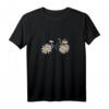 Daisy Bicycle Flower Wheels Cycling Bike T-Shirt für Damen – Floral Blumen Design, Perfekt für Fahrradfahrerinnen & Naturliebhaberinnen