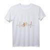 Geschenk für Radfahrer Herzlinie Fahrrad T-Shirt – Perfekt für Biker, Männer, Frauen, Kinder zu Weihnachten, Geburtstag oder als Fahrradliebhaber-Design