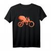 Lustiges Fahrrad-T-Shirt mit Octopus – Originelles Tiermotiv für Geburtstag, Weihnachten & besondere Anlässe