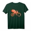 Lustiges Fahrrad-T-Shirt mit Octopus – Originelles Tiermotiv für Geburtstag, Weihnachten & besondere Anlässe