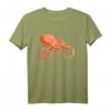 Lustiges Fahrrad-T-Shirt mit Octopus – Originelles Tiermotiv für Geburtstag, Weihnachten & besondere Anlässe