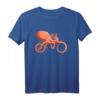 Lustiges Fahrrad-T-Shirt mit Octopus – Originelles Tiermotiv für Geburtstag, Weihnachten & besondere Anlässe