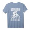 Lustiges Radfahrer Spruch T-Shirt - Für Fahrradliebhaber, Rennrad & Mountainbike, Fleiß steht für Schweiß