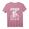 Lustiges Radfahrer Spruch T-Shirt - Für Fahrradliebhaber, Rennrad & Mountainbike, Fleiß steht für Schweiß