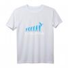 Greifvogel Falken Evolution Falkner T-Shirt - Klassische Falknerei Bekleidung für Männer und Frauen mit Falken-Design