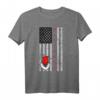 Falkner T-Shirt: USA Football Red Bird – Sportliches T-Shirt mit Falkenmotiv für Football- und Naturfans