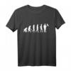 Evolution Falknerei Falkner Beizjagd Greifvogel Jäger Adler T-Shirt – Perfektes Geschenk für Falkner, Jäger & Vogelliebhaber