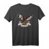 Falke mit Vintage Banner - Falkner T-Shirt für Greifvogel-Liebhaber und Falknerei-Fans, ideales Geschenk für Vogelliebhaber