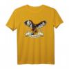 Falke mit Vintage Banner - Falkner T-Shirt für Greifvogel-Liebhaber und Falknerei-Fans, ideales Geschenk für Vogelliebhaber