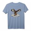 Falke mit Vintage Banner - Falkner T-Shirt für Greifvogel-Liebhaber und Falknerei-Fans, ideales Geschenk für Vogelliebhaber