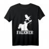 Falkner Falknerei Beizjagd T-Shirt mit Greifvogel - Für Jäger, Falkner und Naturbegeisterte