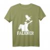 Falkner Falknerei Beizjagd T-Shirt mit Greifvogel - Für Jäger, Falkner und Naturbegeisterte